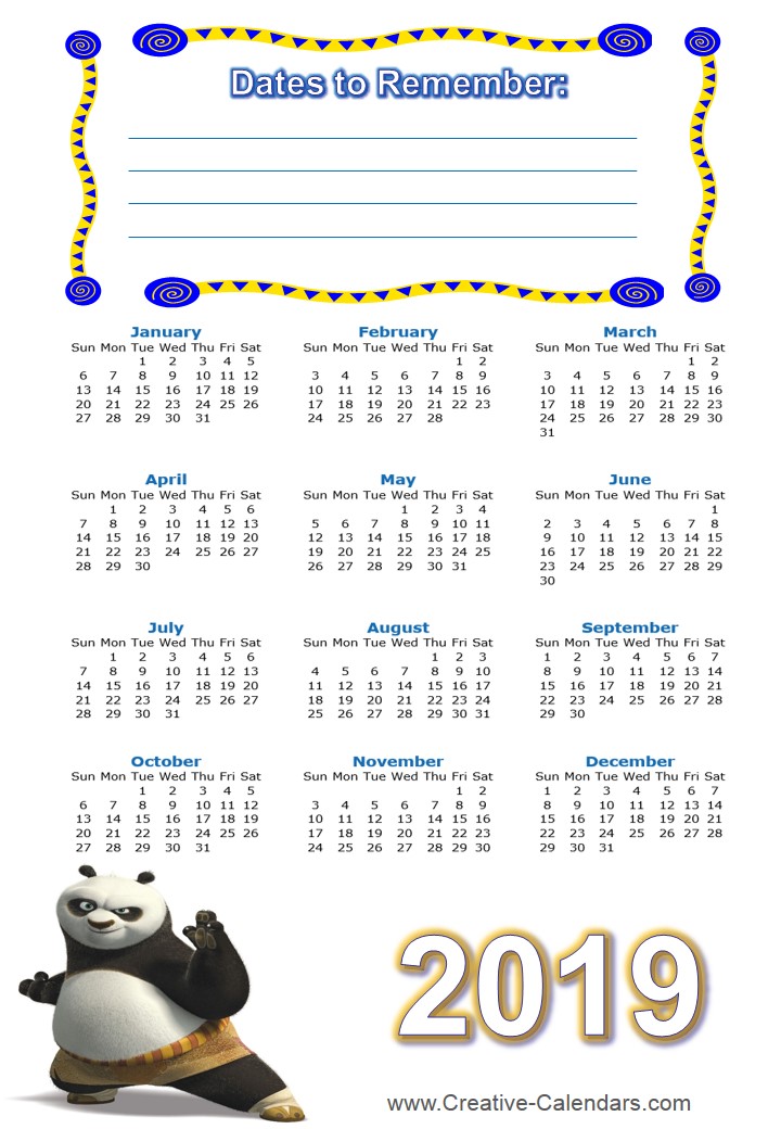 free printable kung fu calendars printable july and august 2020 calendar