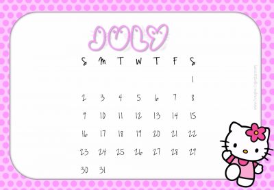 July calendar