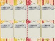 Organization printable