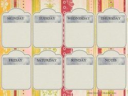 Free Printable Weekly Planner
