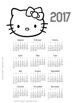 Hello Kitty Coloring Page