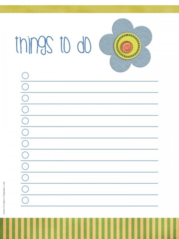To Do List Template to-do-list-template