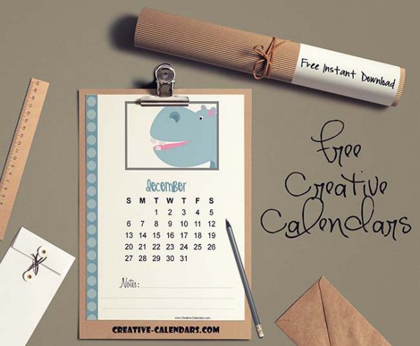 cute calendar