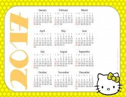 Printable Calendar Template for 2017