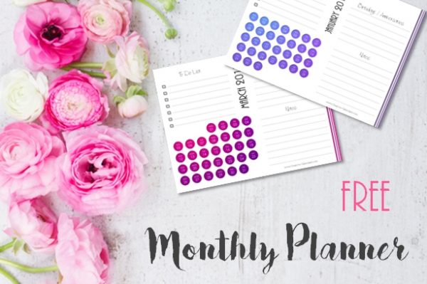 monthly planner