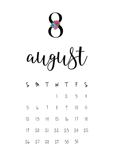 august