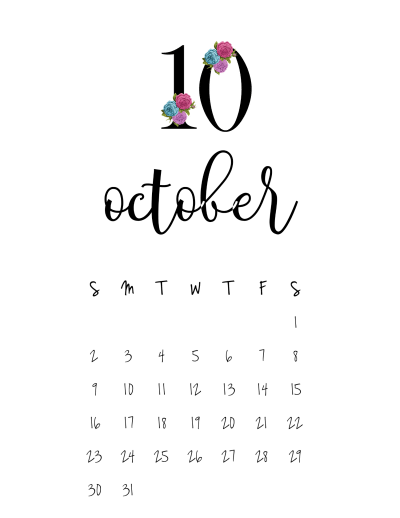 october