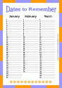 Free Printable Monthly Calendars