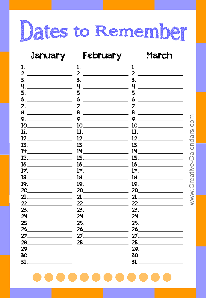 Perpetual Calendar