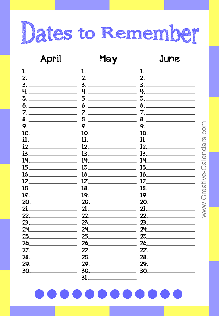 Perpetual Calendar