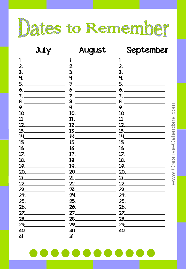 Perpetual Calendar