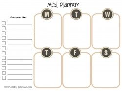 grocery planner