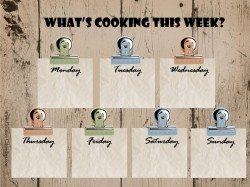 whats cooking this week