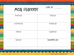 menu planner