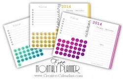 Printable planner