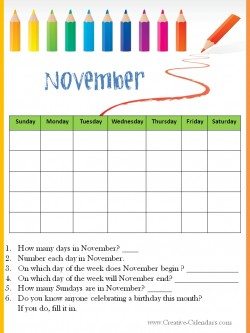 November Journal