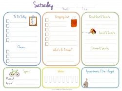 printable day planner