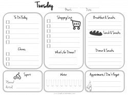 daily planner template