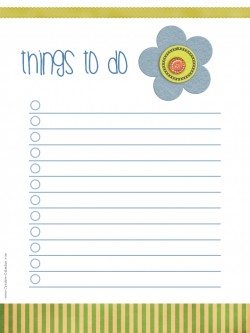 checklist template