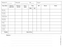 fitness journal