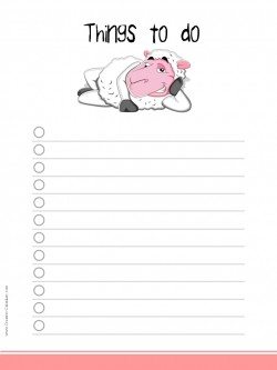 to do list
