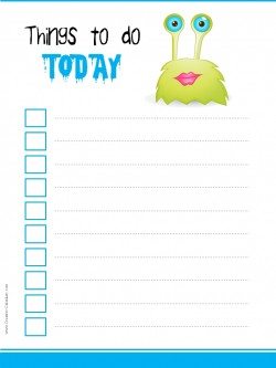 todo list