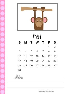 May 2015 planner